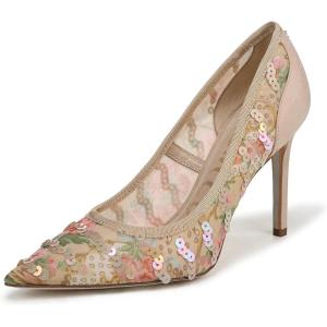 imageSam Edelman Womens Hazel Riviera Pump Ecru Multi 6 M
