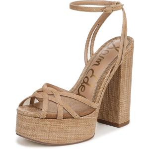 imageSam Edelman Womens Sandy PlatformsCyprus Tan